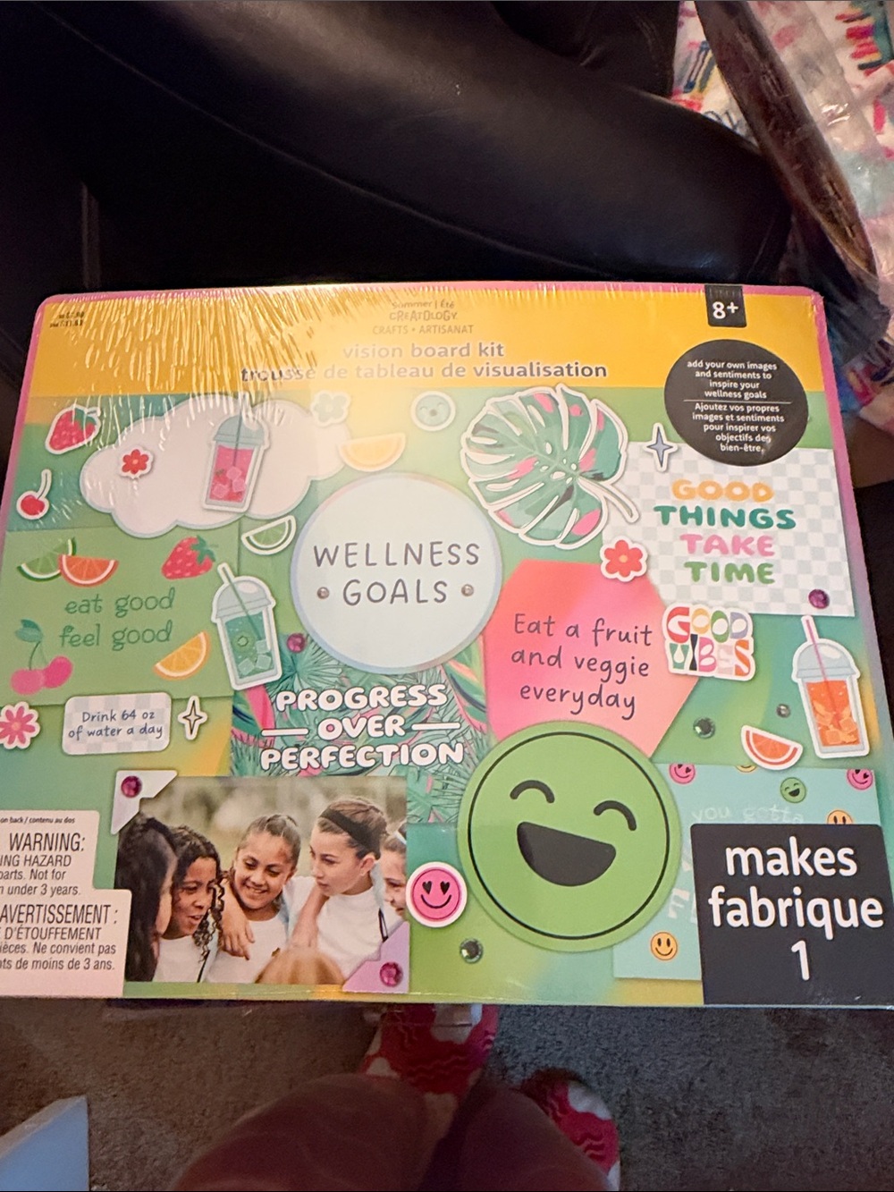 Creatology Vision Board Kit - Wellness Goals (Green)